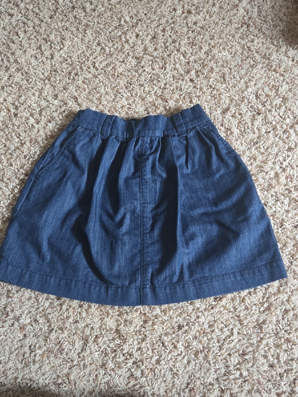 Fossil Navy Blue Circle Skirt